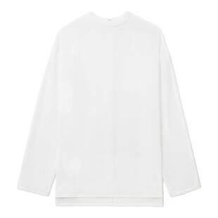 IT 日本ENFÖLD女装圆领长袖T恤新款基础款宽松纯色打底衫230431XO