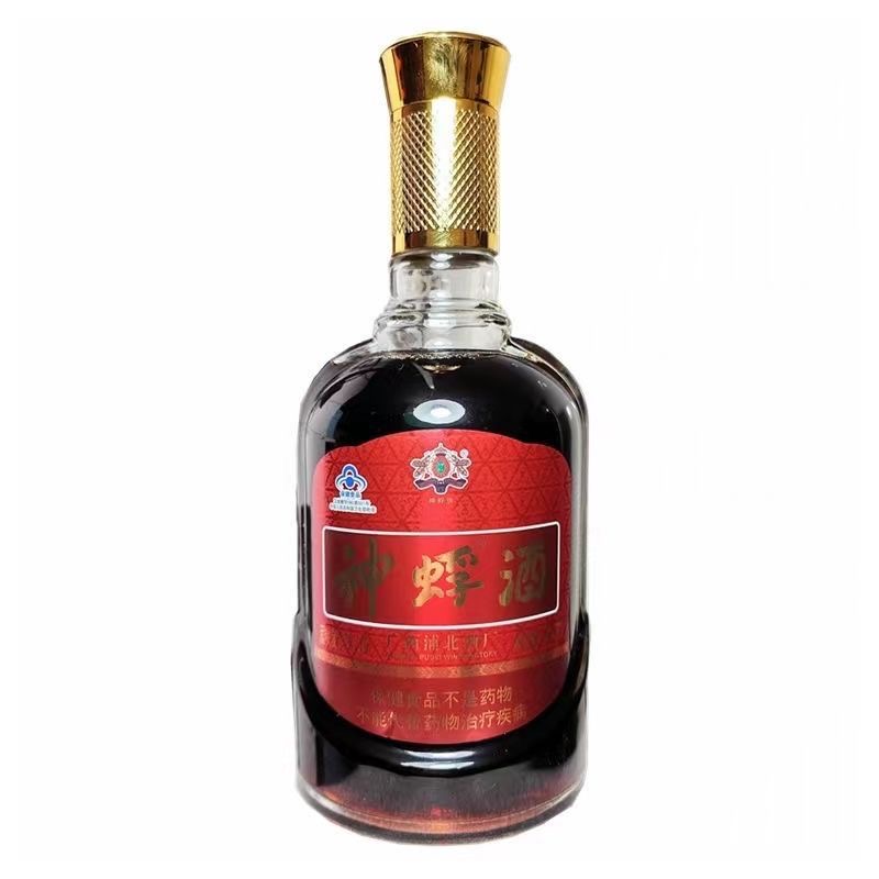 广西浦北神蜉酒500ml玻璃瓶正品野生大黑蚂蚁酒一整箱养生配制酒