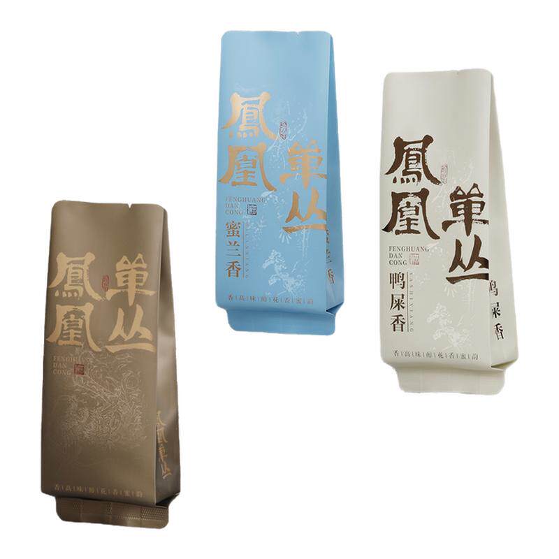 凤凰单丛鸭屎香公版烫金长泡袋