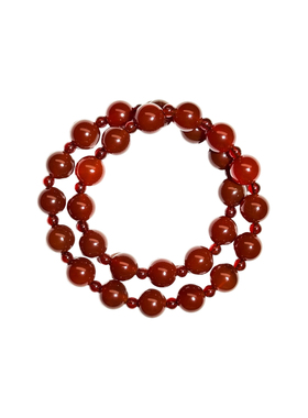 天然红玛瑙手串许妍赵露思同款