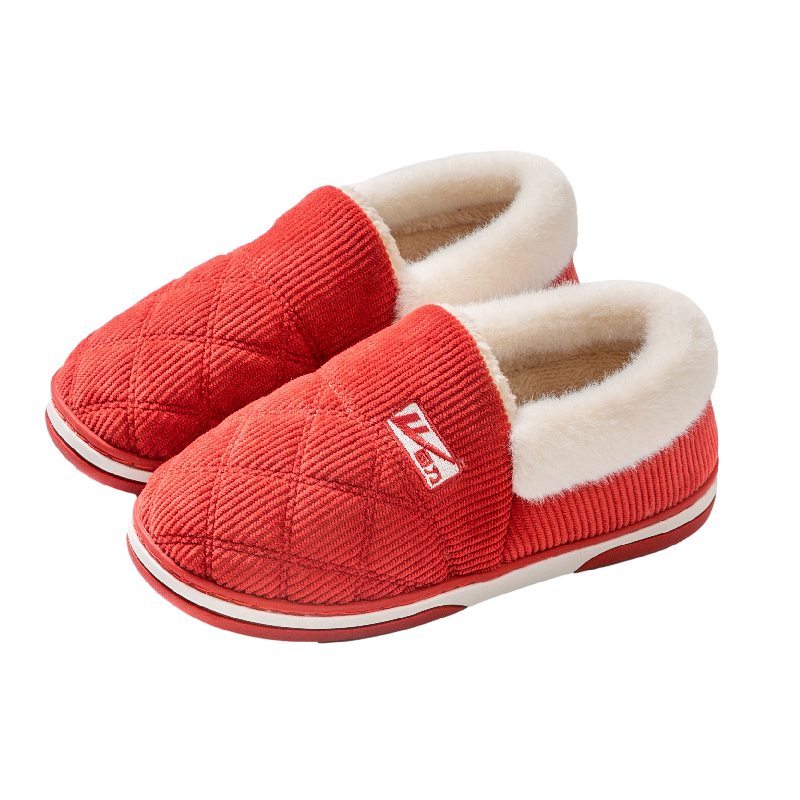 回力棉拖鞋女士冬季新款厚毛绒保暖居家居室内包跟棉鞋男款秋冬天