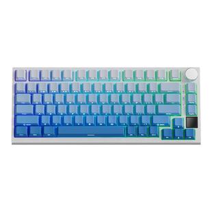 黑爵AK820pro侧刻磁轴机械键盘75配列三模无线游戏电竞青轴红轴小