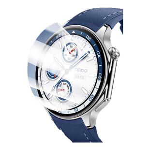 ESCASE适用于OPPOWatchX2保护膜新款oppowatchx手表膜智能运动手表高清水凝膜曲面全覆盖钢化膜表盘防摔贴膜