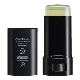 日本直邮shiseido资生堂男士清透防晒膏防晒棒防水防汗20g正品