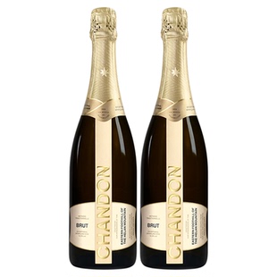 夏桐Chandon传统工艺天然高泡起泡酒750ml*2 JS 百大中国佳酿酒庄