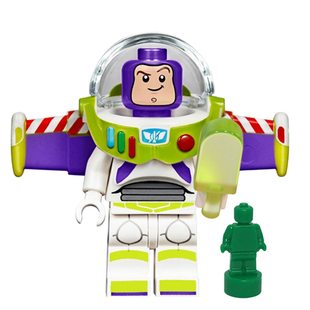 中国积木7592玩具总动员4胡迪巴斯光年牧羊女迪士尼男孩拼装人仔