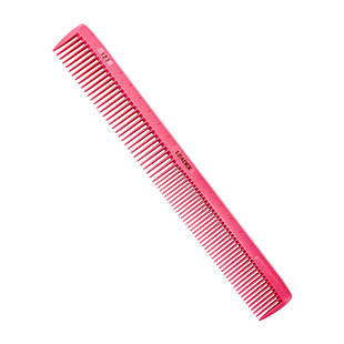 日本首领127女士剪发梳发型师专用leader耐高温长款刻度理发梳子