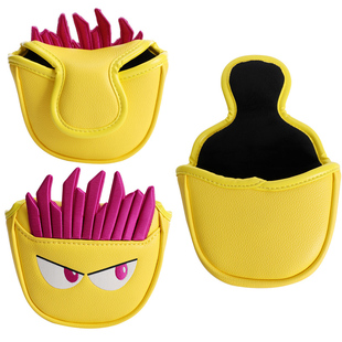 新款高尔夫推杆套 磁吸闭合 可爱卡通保护套PU Golf Putter Cover
