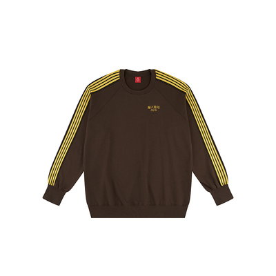 华人青年织带运动卫衣