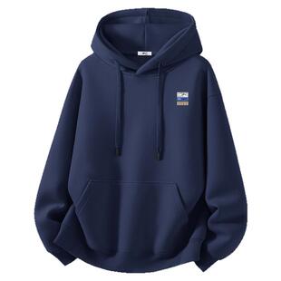 回力连帽卫衣男2026新款春秋季套头帽衫青少年美式潮牌大码外套男