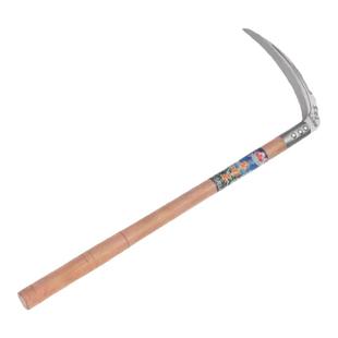 农用除草工具特种锰钢镰刀割草刀农具玉米小麦收割割草长柄大镰刀