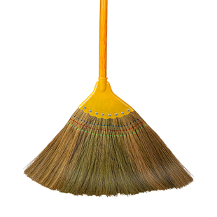 棕榈扫把车间工厂专用老式天然棕毛笤帚家用扫院子长柄扫地大扫帚