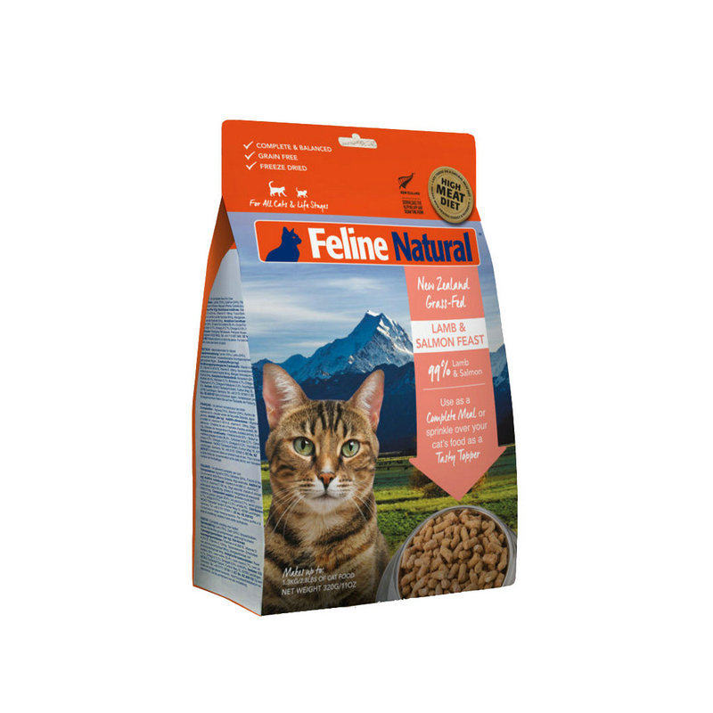 新西兰k9猫粮幼猫成猫无谷生骨肉主食冻干猫粮320g宠物猫咪零食
