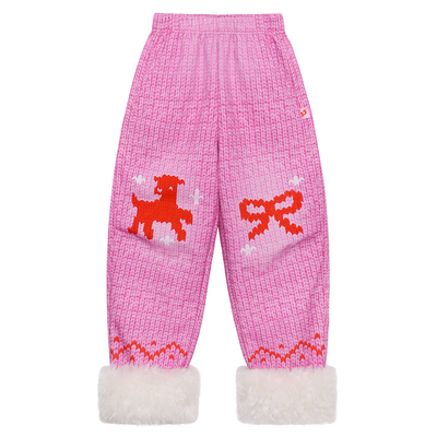 【棒针灵感的小羊】加绒冲锋裤