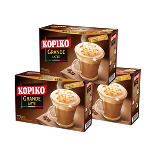 印尼进口kopiko可比可三合一咖啡粉速溶咖啡3盒装1152克下午茶