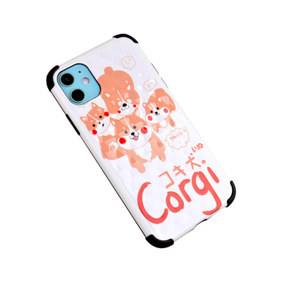 适用OPPO软羊皮贴皮彩绘手机壳套