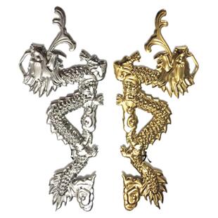 304不锈钢大门装饰配件别墅大门庭院冲压花大金龙3136小金龙凤凰