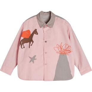 新款江南布衣婴童长袖衬衫25秋男女童婴儿jnbybyjnbyYP8210480