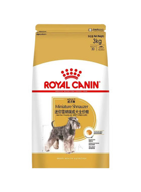 皇家狗粮小型犬雪纳瑞专用成幼犬