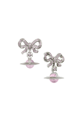 【新品】Vivienne Westwood西太后OCTAVIE女式蝴蝶结土星耳环耳饰