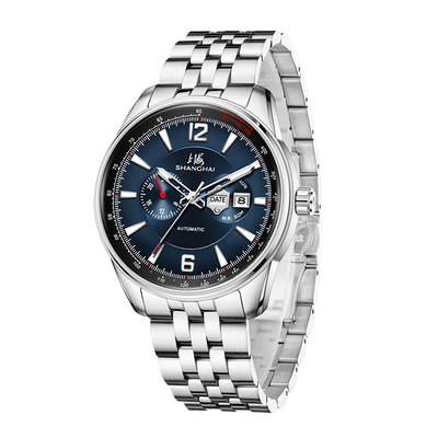 上海手表商务休闲防水自动机械表