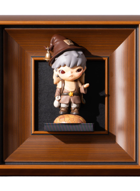 手办盲盒展示架中古风立体收纳架