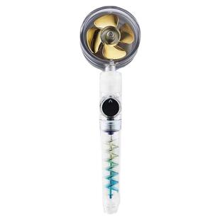 正品双涡轮小蛮腰淋浴增压花洒螺旋压力调节洗澡热水器手持喷头