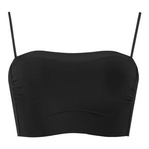 抹胸吊带无痕内衣女防走光背心大胸显小胸聚拢收副乳内搭少女文胸