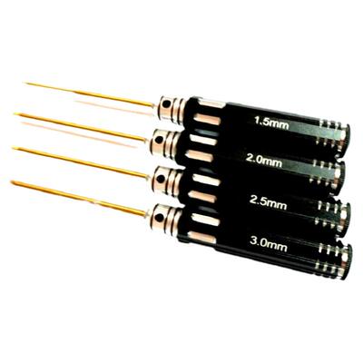 加长hss镀钛内六角内六角螺丝刀