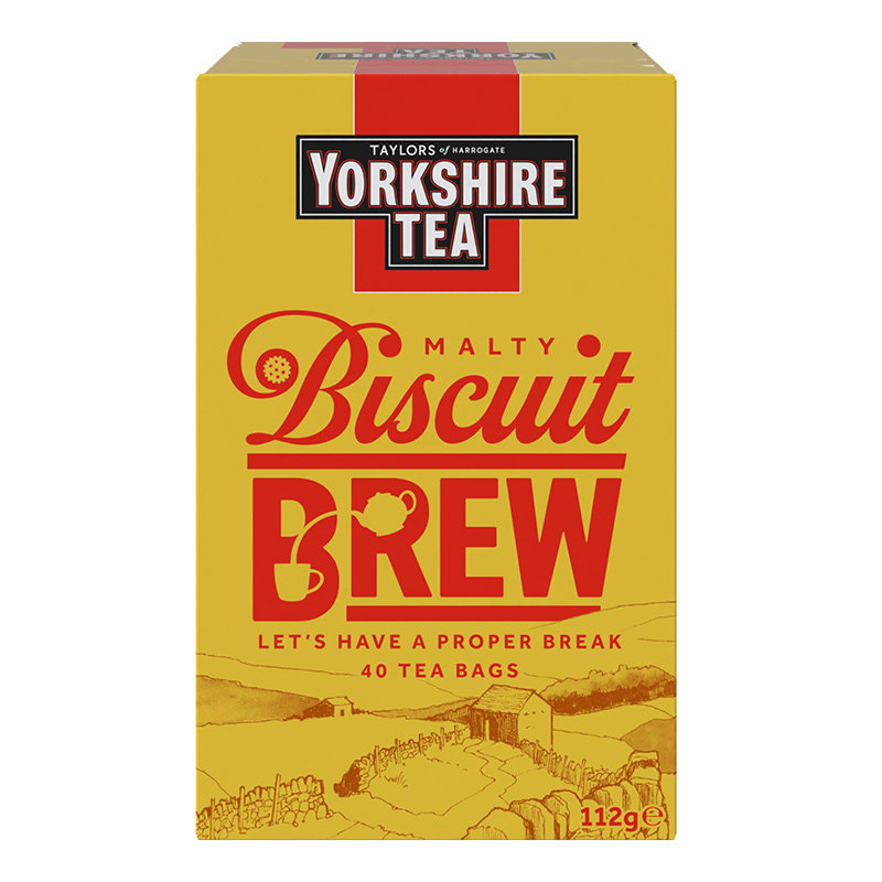 英国约克夏饼干红茶包英国Yorkshire进口英式黄油曲奇味冷泡茶