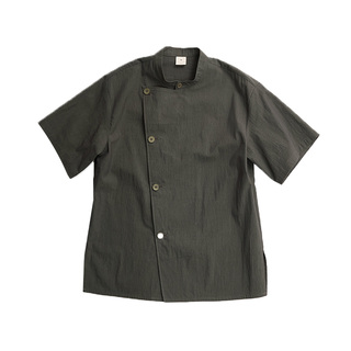 新中式餐饮工作服火锅饭店酒馆山野风工装面馆厨师服烘焙茶饮工装