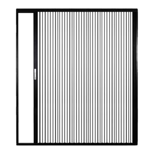 御霄铝合金亚克力透明水晶推拉折叠门厨房客厅卫生间省空间小户型