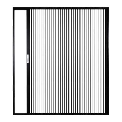 御霄拉平升级款铝合金透明折叠门