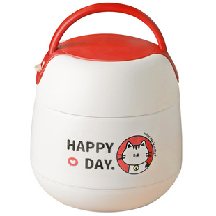 长效保温便携饭盒抗菌不锈钢保温桶便当多层餐盒带饭上班族学生用