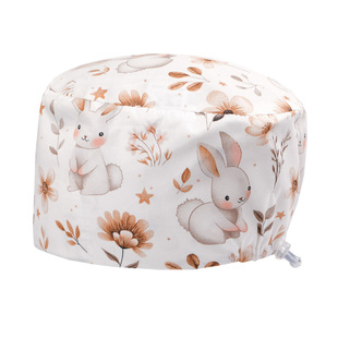 裕平鸟纯棉包头帽医用外科美容手术帽男女医生口腔科医院工作帽子