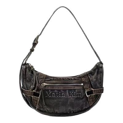 韩国爆火Matinkim新款牛仔腋下包