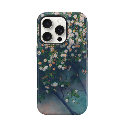 iPhone17小白花全包防摔手机壳