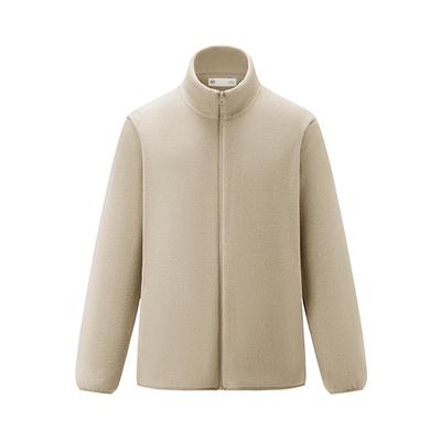 网易严选摇粒绒外套2025年秋冲锋衣抓绒内胆抗静电防风夹克情侣男