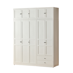 【包安装】卧室无甲醛冷轧钢收纳柜衣橱简约钢制衣柜全金属组合柜