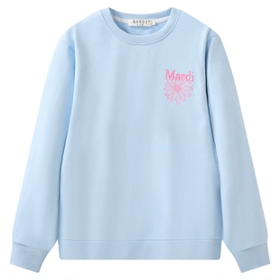 MARDI官方正品字母时尚套头卫衣百搭2026春季新款女生长袖上衣