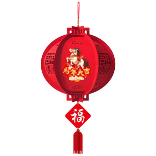过节灯笼2026新款创意室内阳台大门户外马年中式新年春节福字装饰