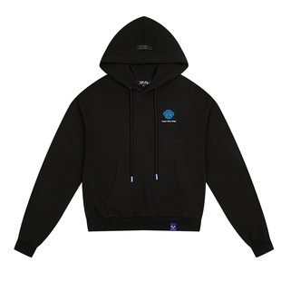 【DNA官方】Dudu毛巾绣连帽卫衣25年秋短款宽松潮流上衣女