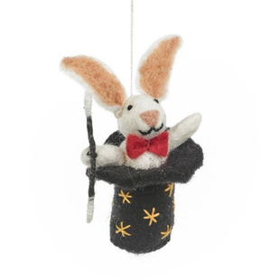 Feltsogood明星同款羊毛毡小兔子公仔毛绒玩具钥匙包包挂件小玩偶