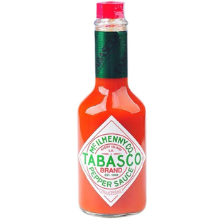 美国进口TABASCO辣椒酱调味汁低脂低卡pepper sauce健身轻食355ml