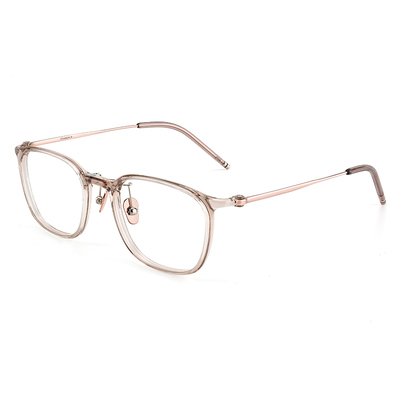 依视路防蓝光镜片冷茶色近视眼镜