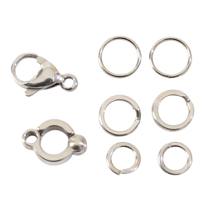 鹦鹉脚环脚链活扣超轻玄凤和尚牡丹专用开口脚环免费刻字鸟放飞绳