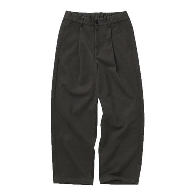 714street毛呢直筒西裤