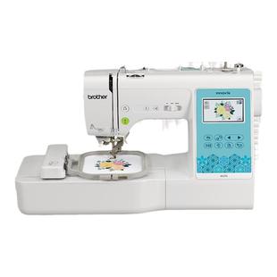 【Brother旗舰店】兄弟牌M370缝纫绣花一体机家用全自动智能吃厚