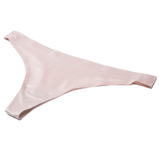 DPL女士丁字裤T裤冰丝滑爽黑色白色纯棉裆低腰性感无痕TBACK薄夏