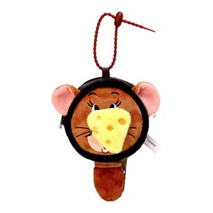 YUYI正版联名可爱猫和老鼠奶酪杰瑞鼠零钱包耳机包包挂件钥匙扣女